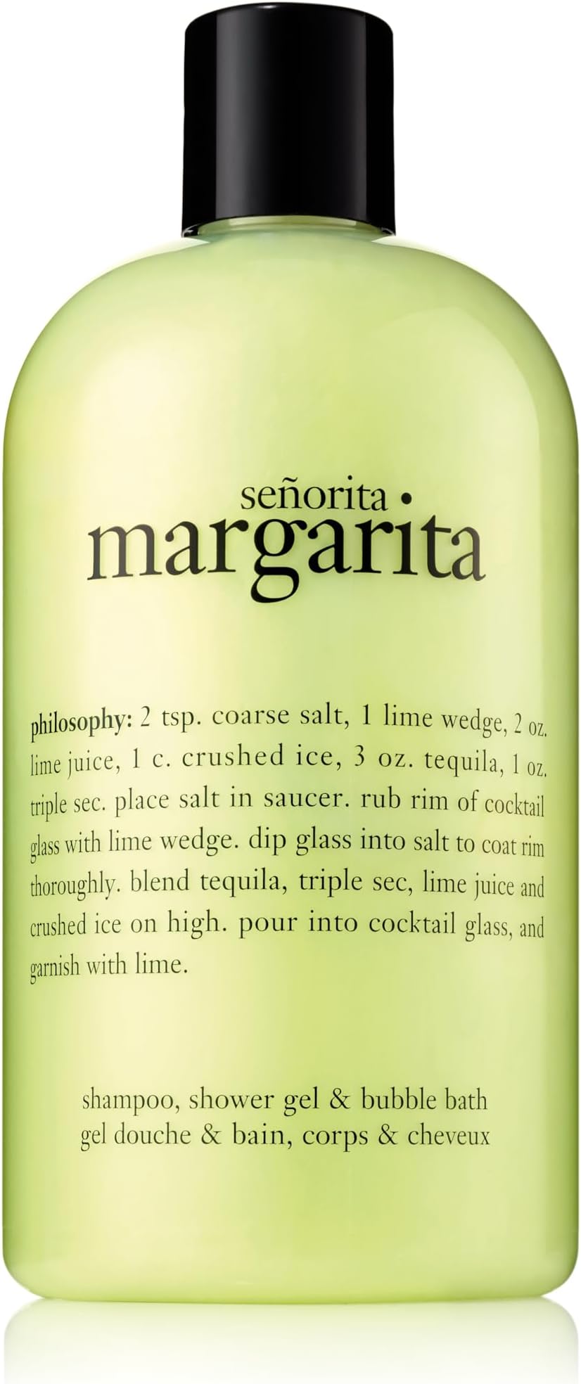 philosophy Senorita Margarita by for Unisex 16 oz Shampoo, Shower Gel and Bubble Bath, White