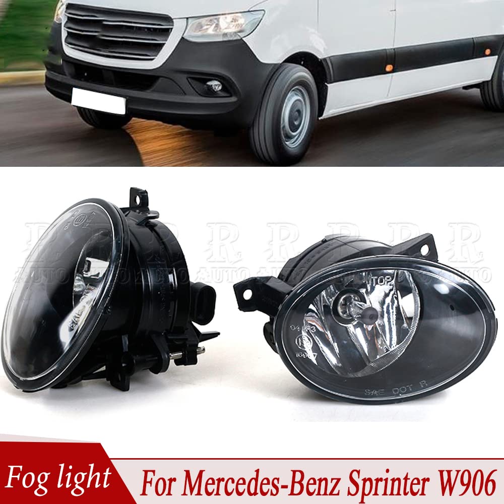 CiciTree Cubierta De Luz Antiniebla Delantera Derecha Compatible Con Mercedes-Benz Sprinter W906 2500/3500 2014-2018