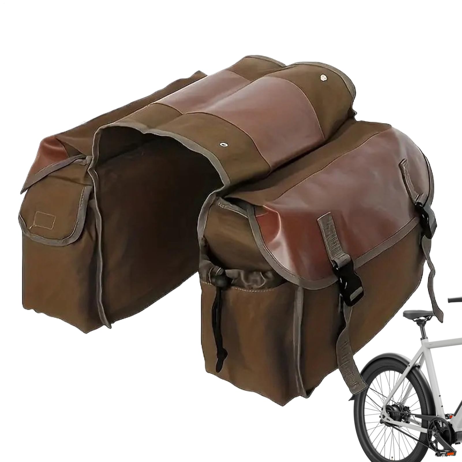 Motorcycle Bag Waterproof Canvas Organizer