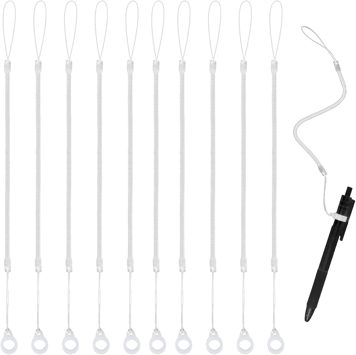 10pcs Elastic Pen Lanyards
