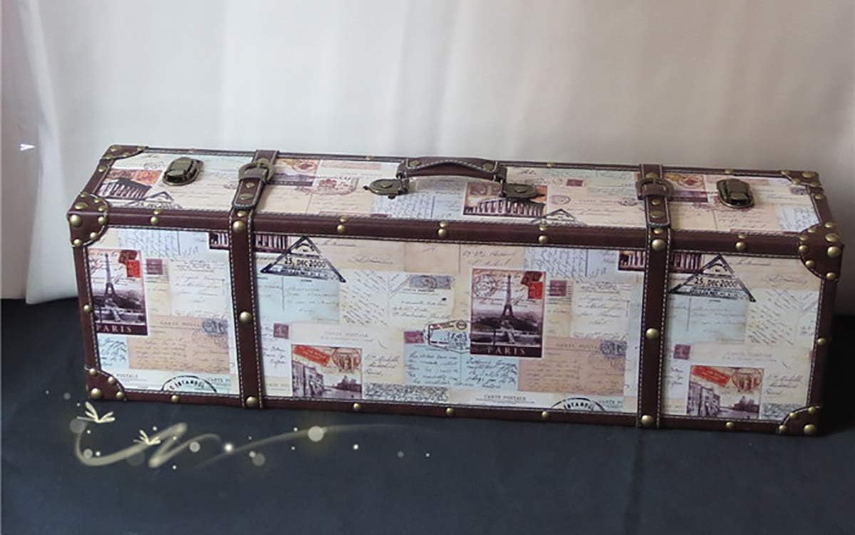 BJD Travel Case Retro Style with Soft Cotton Pad