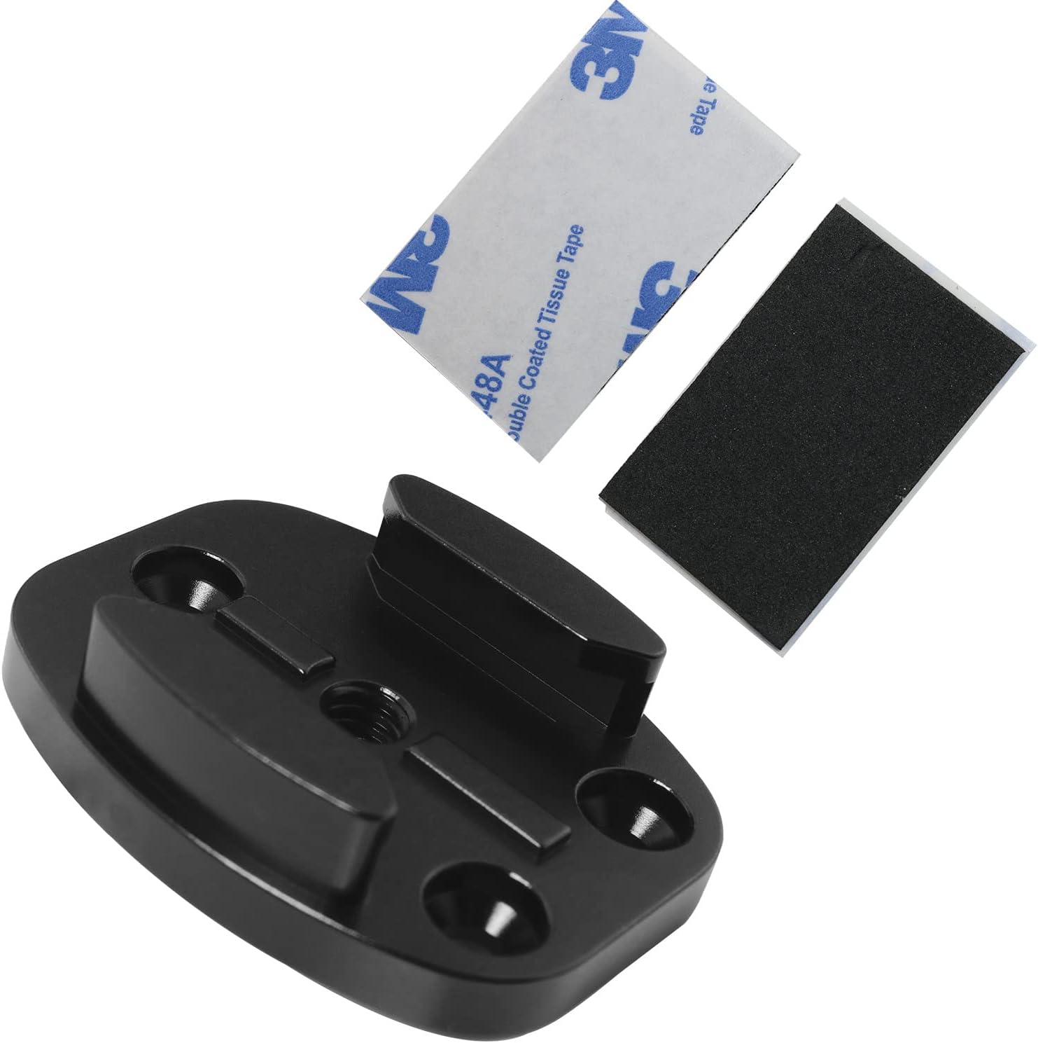 CNC Aluminum Quick Release Tripod Mount with 1/4 Adapter for GoPro Sports Cameras