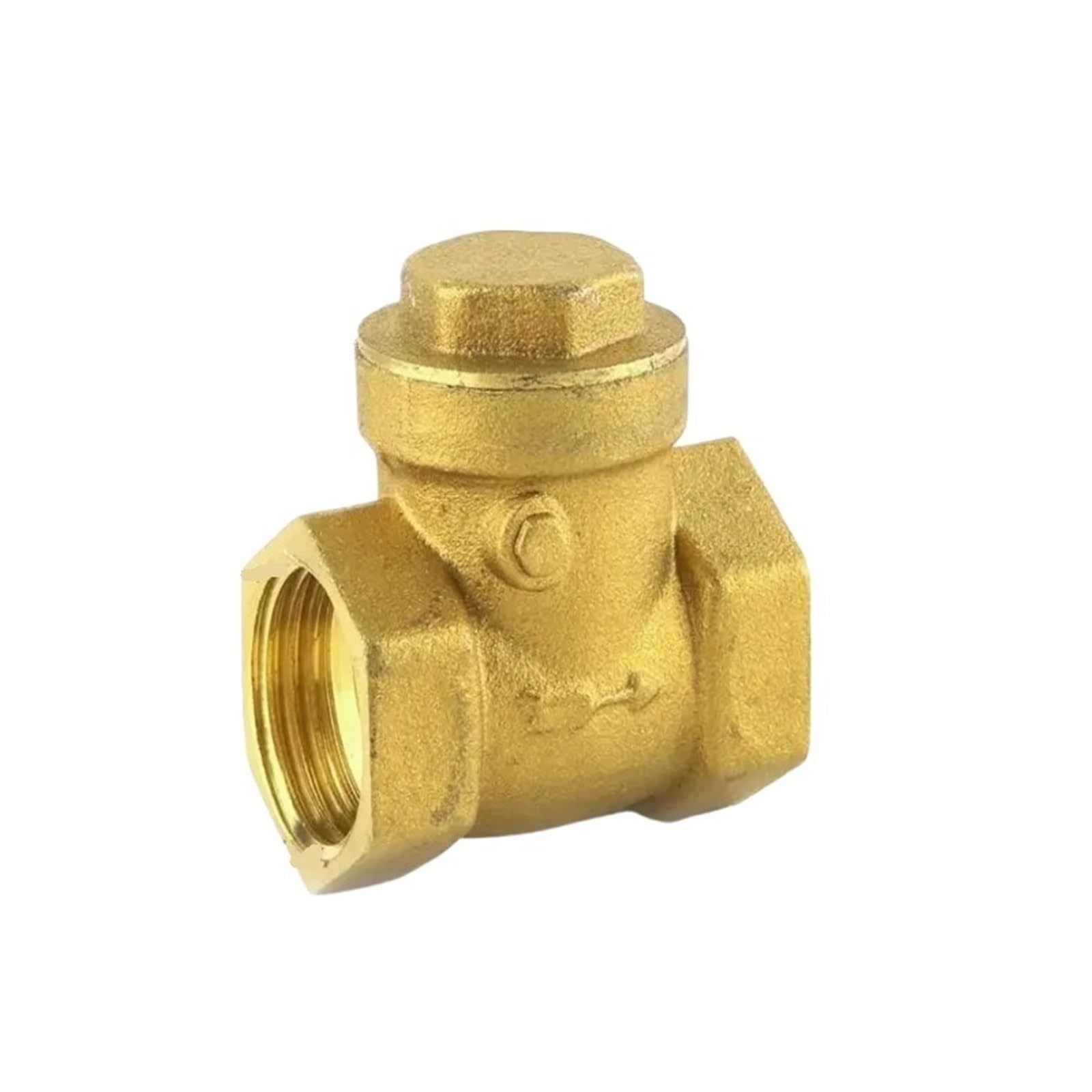 1/2" 3/4" 1" Horizontal Brass Wire Mouth Non-Return Valve Brass Check Valve(1/2")