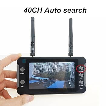 新品未使用　7インチ FPV モニター レシーバー　DVRつき Amazon | FPV受信機モニター、 DVR機能付き7インチLCDスクリーン