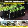 VEVOR DWC Hydroponic System, 5 Gallon 8 Buckets, Deep Water Culture Growing Bucket, Hydroponics Grow Kit with Pump, Air Stone and Water Level Device, for Indoor/Outdoor Leafy Vegetables #1