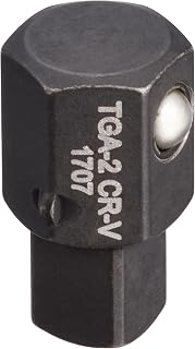 TRUSCO 齿轮扳手用转接头 10×6.35 TGA-2