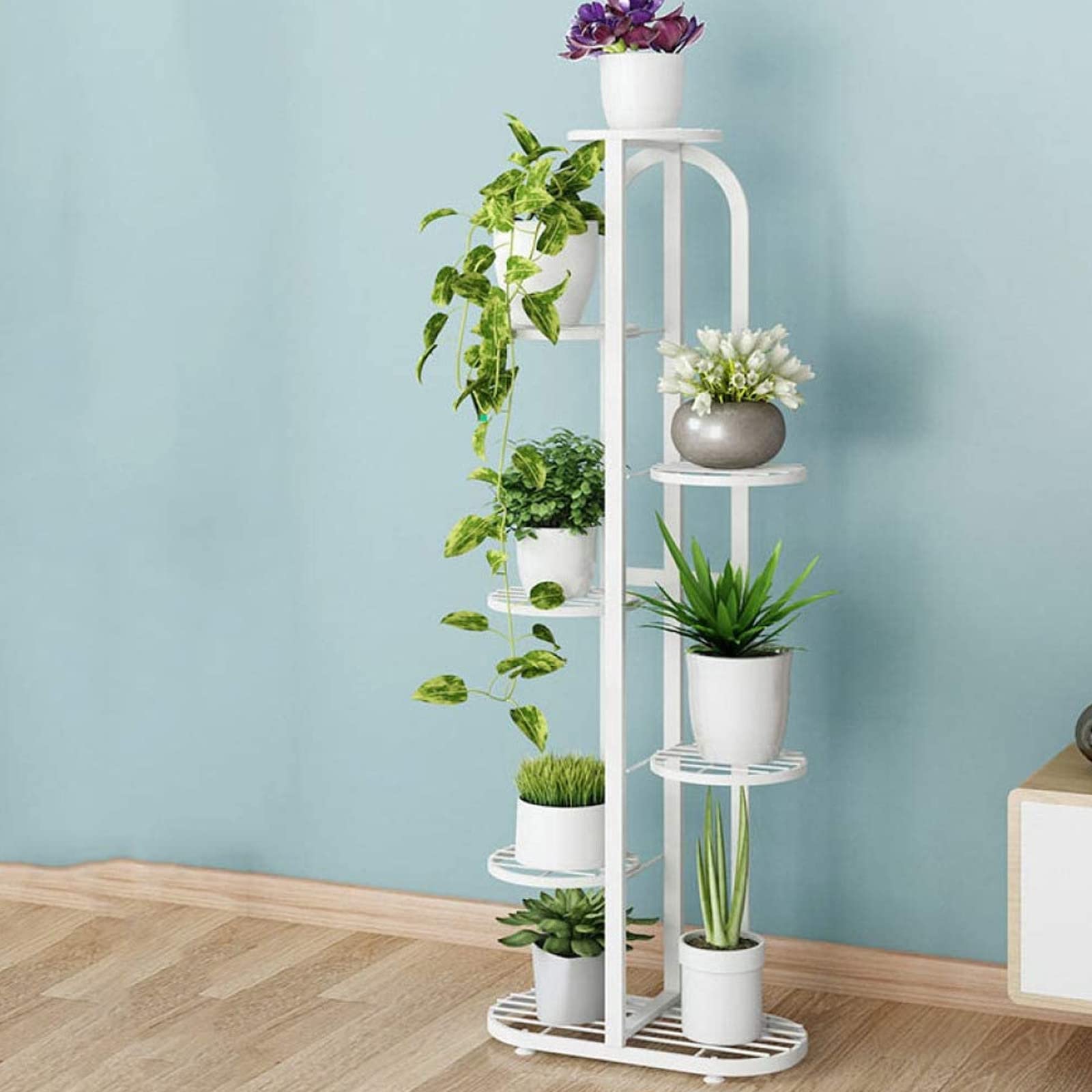 Amazon.com : 8-Tier Metal Plant Stand - Multi-Tier Flower Pot