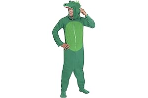 Men's Crocodile Costume - Perfect for Animal-Themed Parties