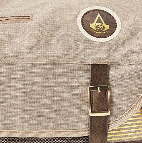 BioworLD Assassin's Creed Origins logo met dubbele gesp, 35 cm, bruin - Afbeelding 4