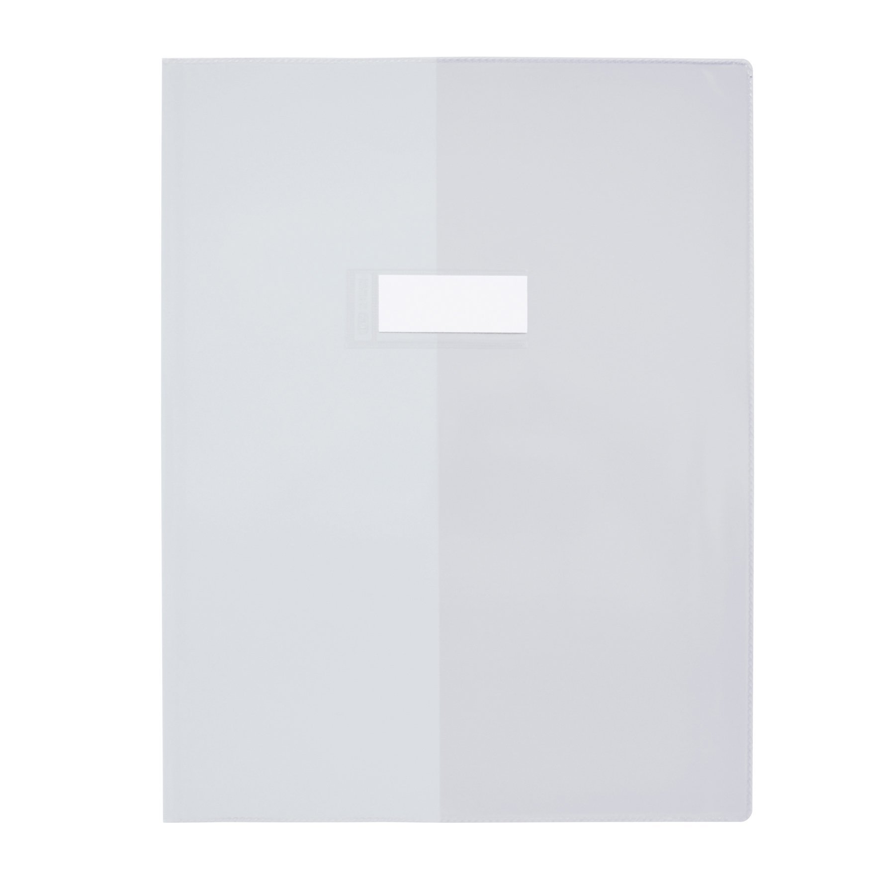 ELBA 25 Buchschoner Kristall Luxus mit Lesezeichen PVC transparent A4 A4 farblos