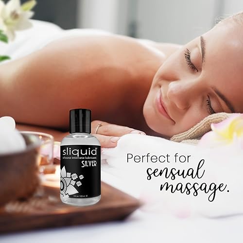 Miniatura 6 de Sliquid Lubricante íntimo Silver - Lubricante de silicona para mujereshombresparejas, lubricante hipoalergénico, lubricante de silicona,