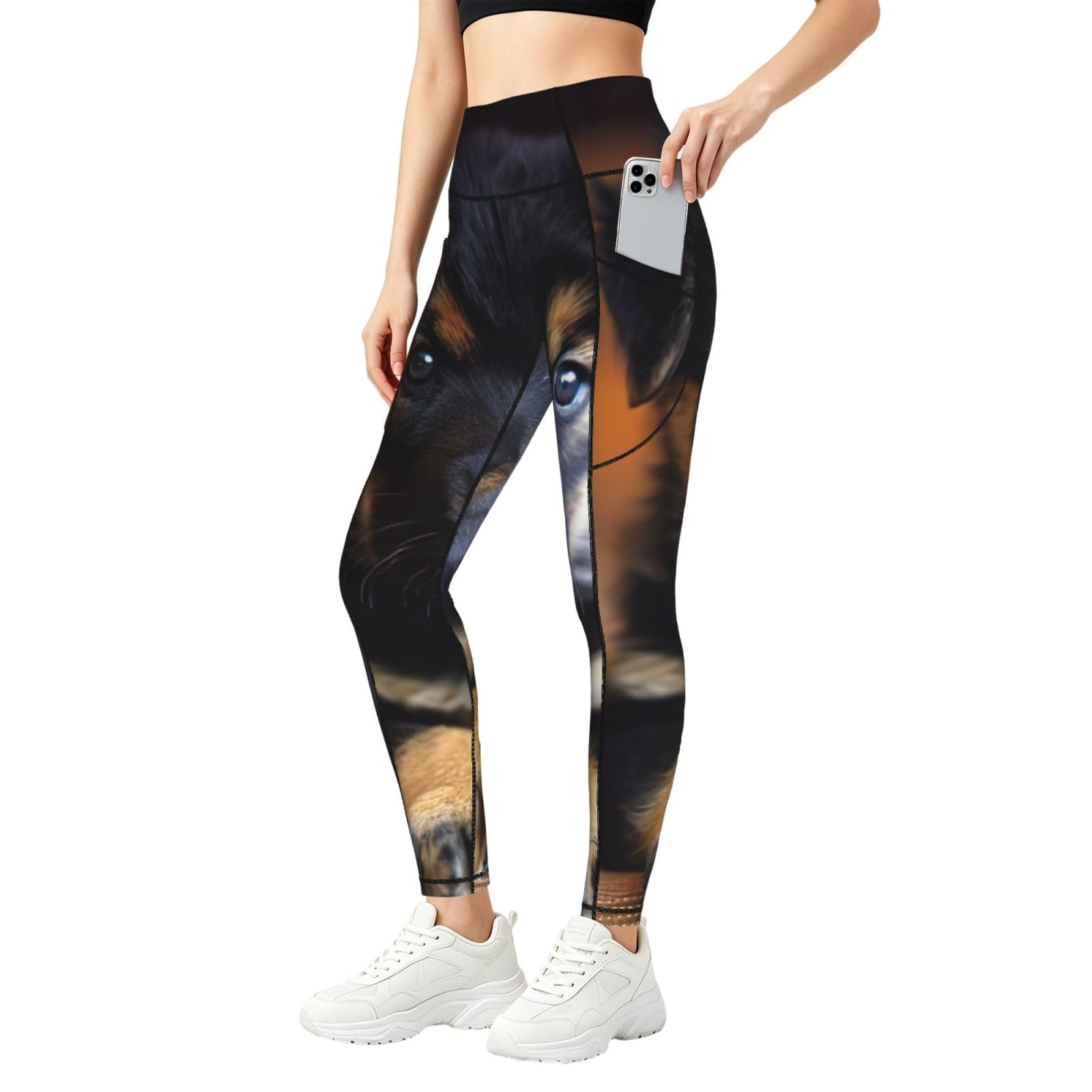 Pantalones de yoga holgados para un paseo casual por la tarde 8
