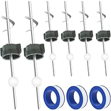 6 Pcs Lavatory Pop Up Center Piece Assembly Compatible with Price Pfister and Other Major Brands, Replacement for PS469, PS2673, PS8327, Pivot Rod Drain Stopper Repair Kit