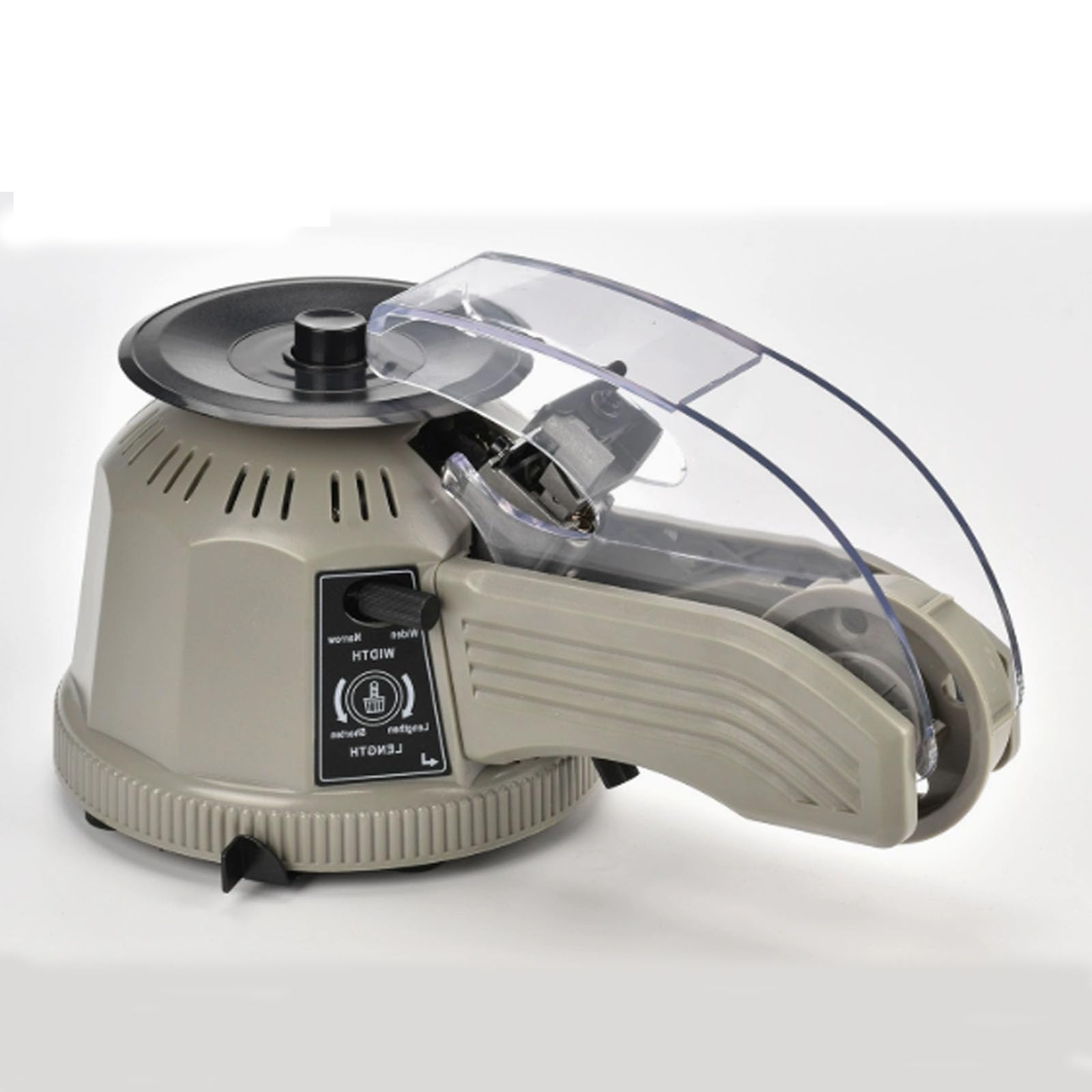 Distributore di Nastro Adesivo, Macchina da Taglio a Disco Rotante, distributore Automatico di Nastro Adesivo con Lunghezza di Taglio da 6 a 60 mm, Nastro Biadesivo Resistente
