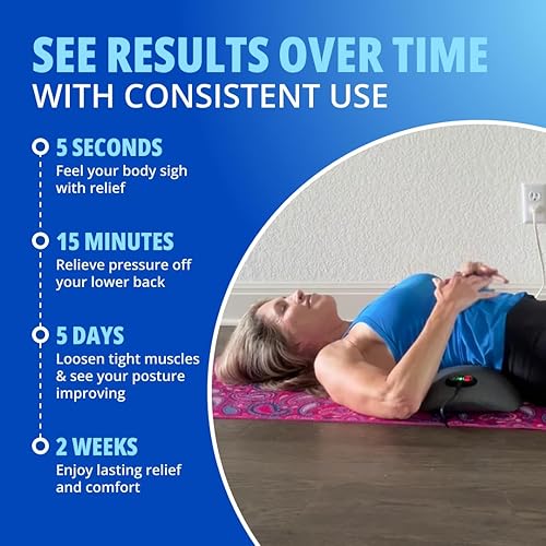 Miniatura 7 de SmoothSpine Triple Fusion Masajeador de Espalda - El Masajeador de Espalda Smooth Spine Oficial con Calor - Diseño 3 en 1 para Apoyar la Comodidad