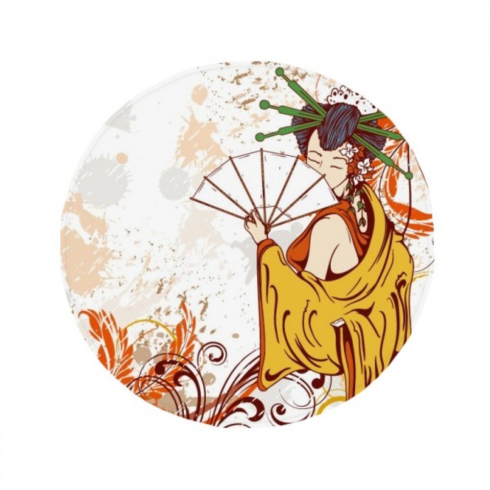 Tapis de salon feuilles fait main idée cadeau originale pour décoration maison et bain