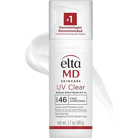 EltaMD UV Clear Face Sunscreen SPF 40 | Oil-Free Sunscreen with Zinc Oxide