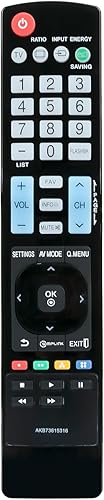 Miniatura 2 de AKB73615316 - Control remoto de repuesto para LG Plasma TV 32LS5600 37LS5600 42LS5600 42PA4900 47LS5600 50PA4500 55LS5600 55LS5650 60PA550C 55LS550C
