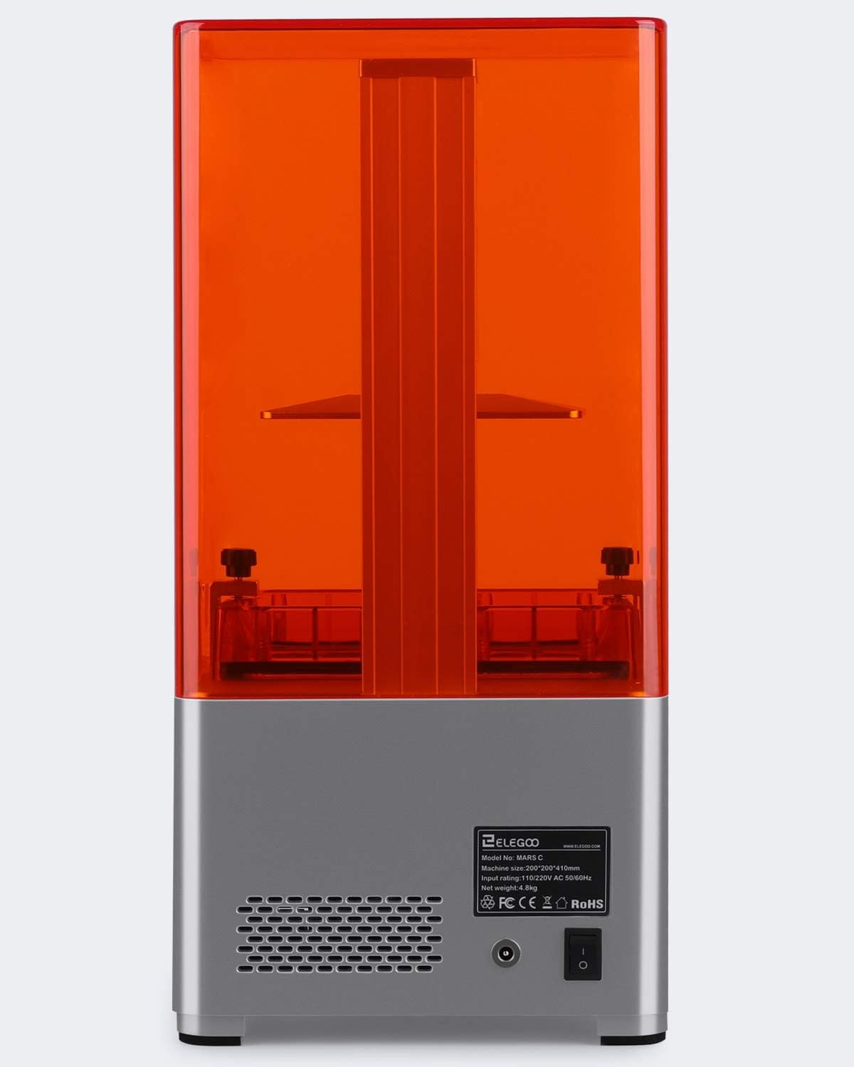 ELEGOO Mars UV Photocuring LCD 3D Printer with 3.5'' Smart Touch Color Screen Off-line Print 4.53in(L) x 2.56in(W) x 5.9in(H) Printing Size
