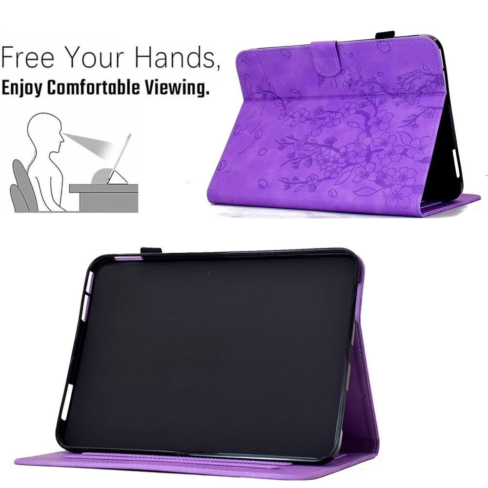 Generic etui kompatybilne z czytnikiem e-booków Kindle Paperwhite 2 (2013) (kolor: jasnoniebieski) wzór stylowy skórzany portfel etui z klapką