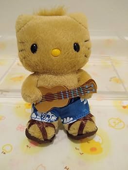 ハローキティ ディアダニエル 日焼け ウクレレ ぬいぐるみ マスコット ハローキティ ディアダニエル 日焼け ウクレレ ぬいぐるみ