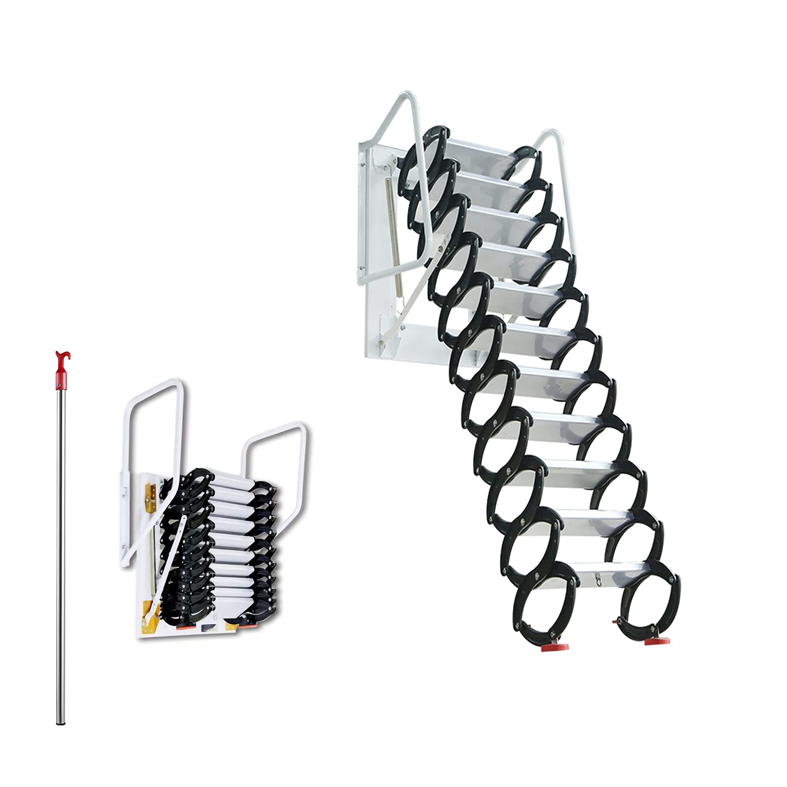 Buy INTSUPERMAI Attic Ladder Loft Stairs Attic Extension Loft Ladder