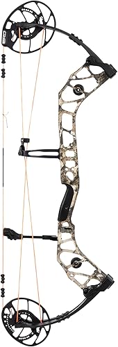 Miniatura 2 de Bear Archery Escalate Adult Compound Bow Package, 26- 30 Draw Length, 45-60 and 55-70 Lbs Draw Weight, Up to 339 FPS, Made in USA, Limited Life-Time