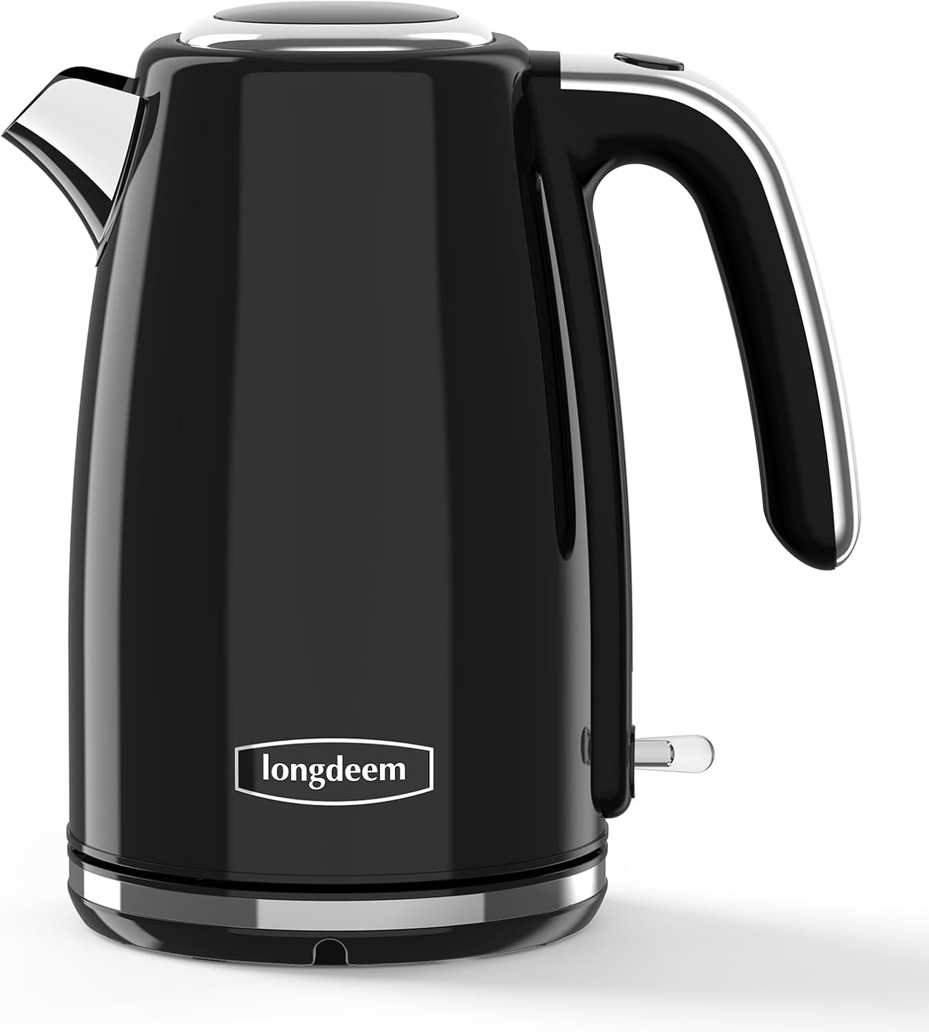 Electric Tea Kettles 1500W for Boiling Water, Longdeem Retro 1.7L