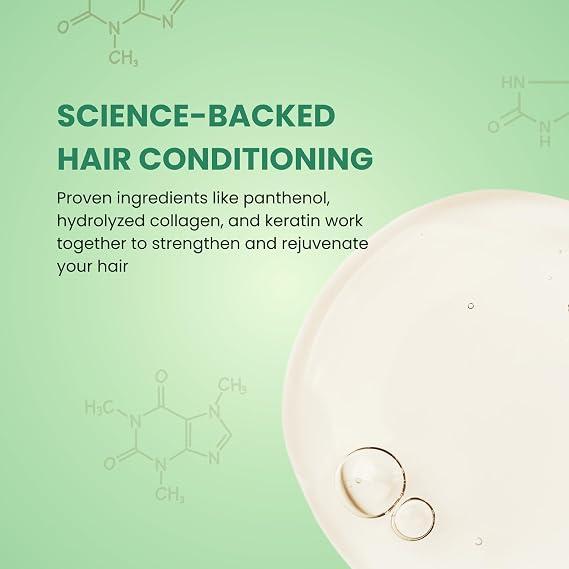 Conditioner for All Hair Types & Healthy Roots – Hydrates & Strengthens with Argan, Jojoba & Keratin, Infused with Shea Butter & Aloe Vera