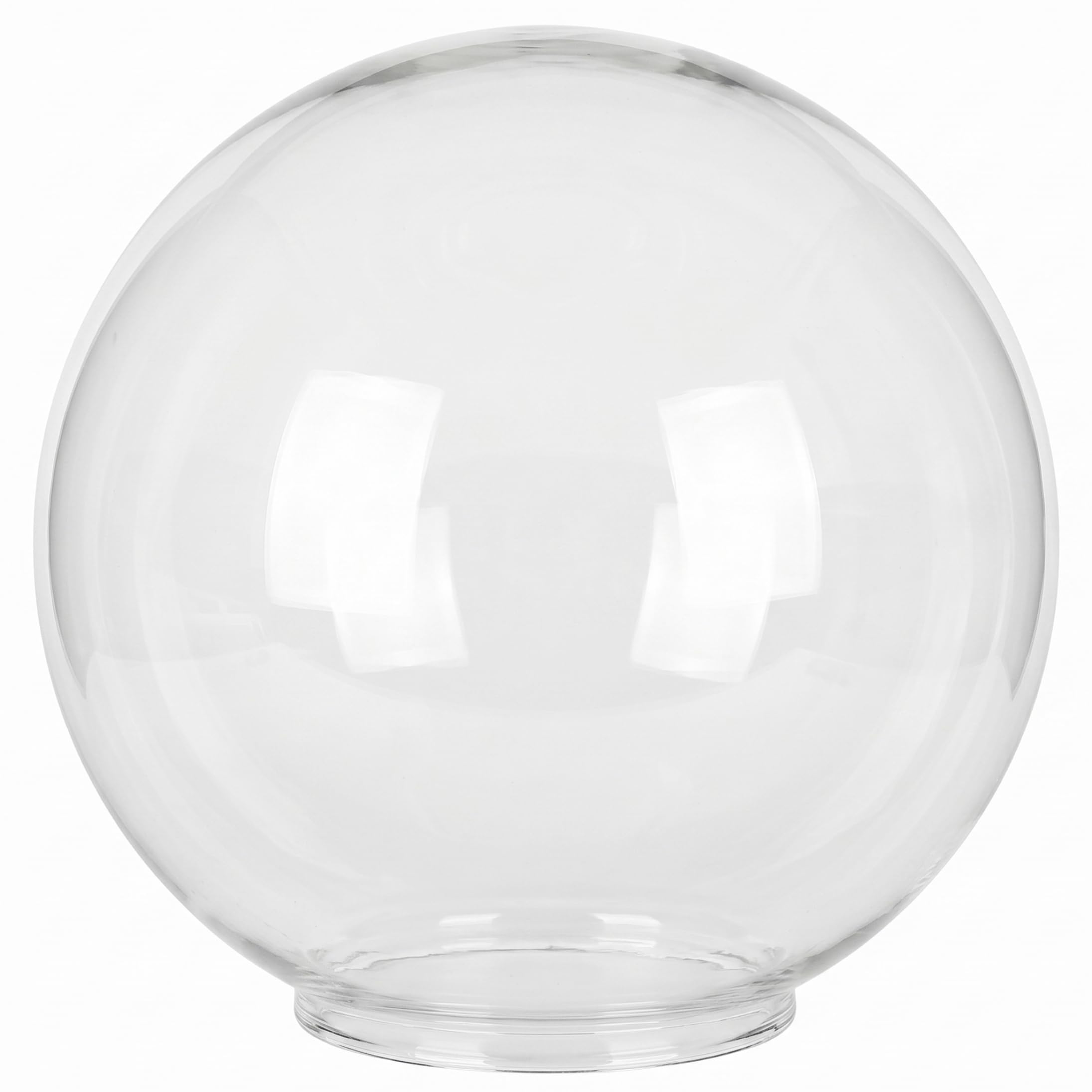 Glass Globes for Light Fixtures Replacement, Borosilicate Glass Lamp Shade Replacement for Pendant Lights, Transparent, 150mm (70mm Opening) Lamp Shade Light Globes for Fixtures