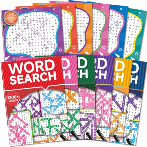 Kalysky 12 Pack Large Print Word Search Books for Adults Sen...