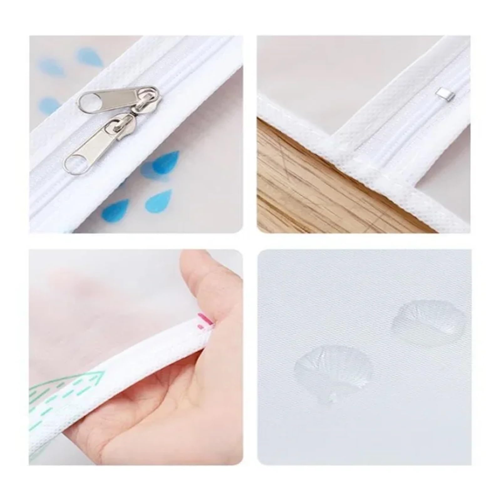 fundas para ropa Dust-proof Wardrobe Hanging Cover For Clothes Waterproof Widen Garment Bag Dust Moisture-Proof Organizer(F-50x100x90cm)