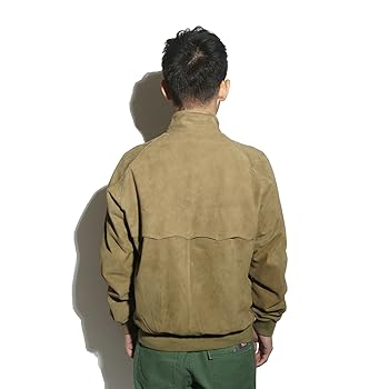 希少 BARACUTA スウェードレザー G9 ハリントンジャケット 40 茶色 希少 BARACUTA スウェードレザー G9 ハリントンジャケット 40