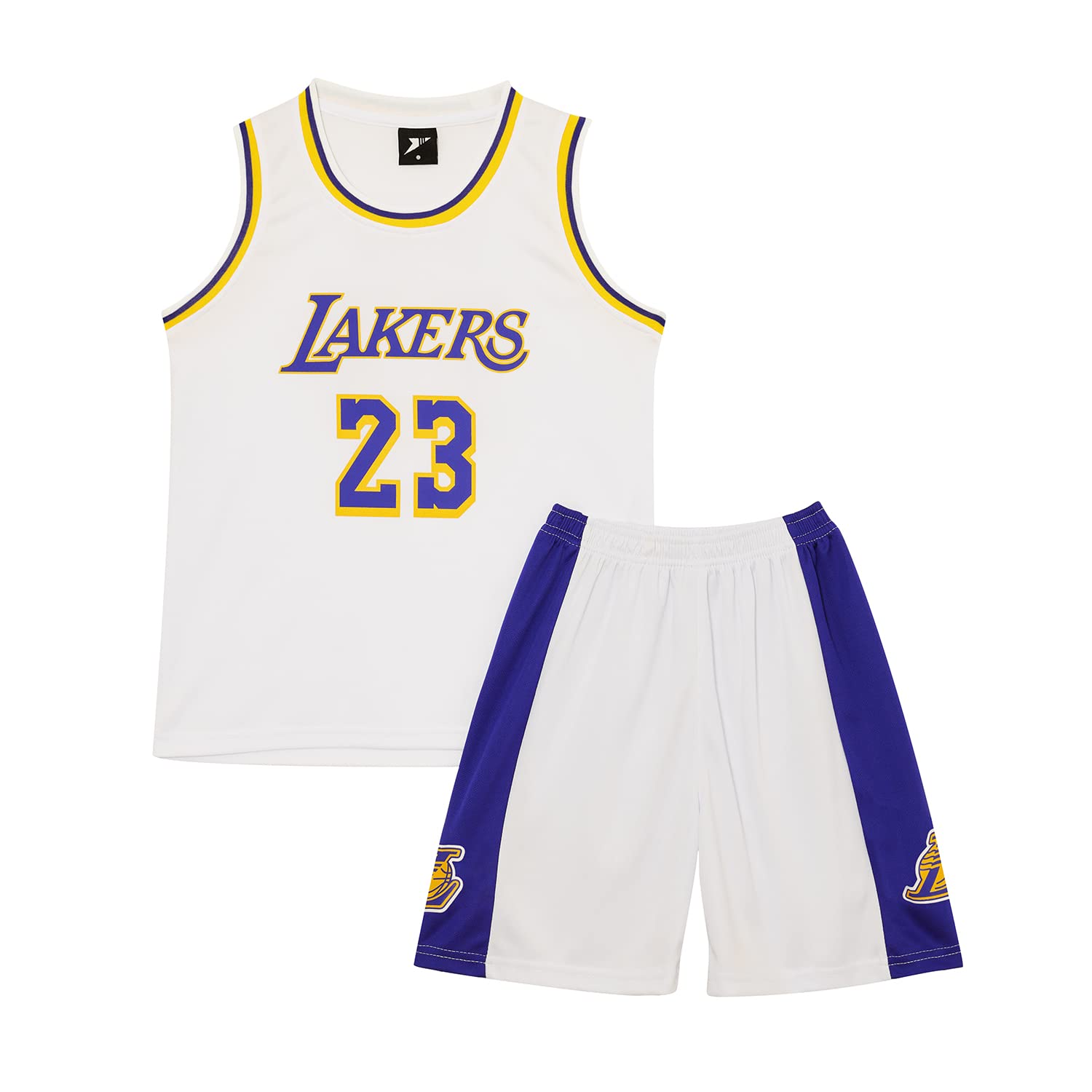 ISOVNUS Completo da Basket Bambino 2 Pezzi - Maglietta e Pantaloncini per Bambini 3-15 Anni