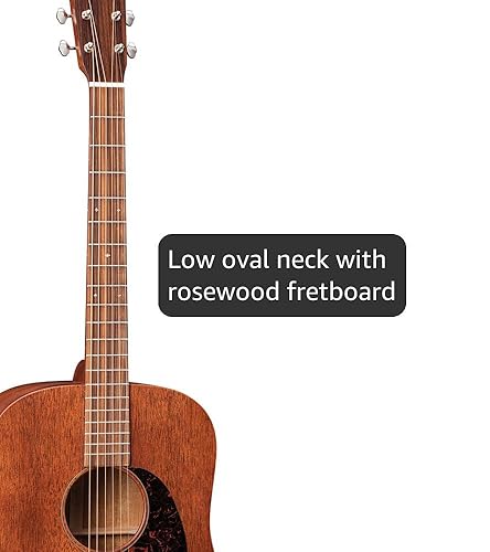 Amazon.com: Martin Guitar D-15M with Gig Bag, Acoustic Guitar for