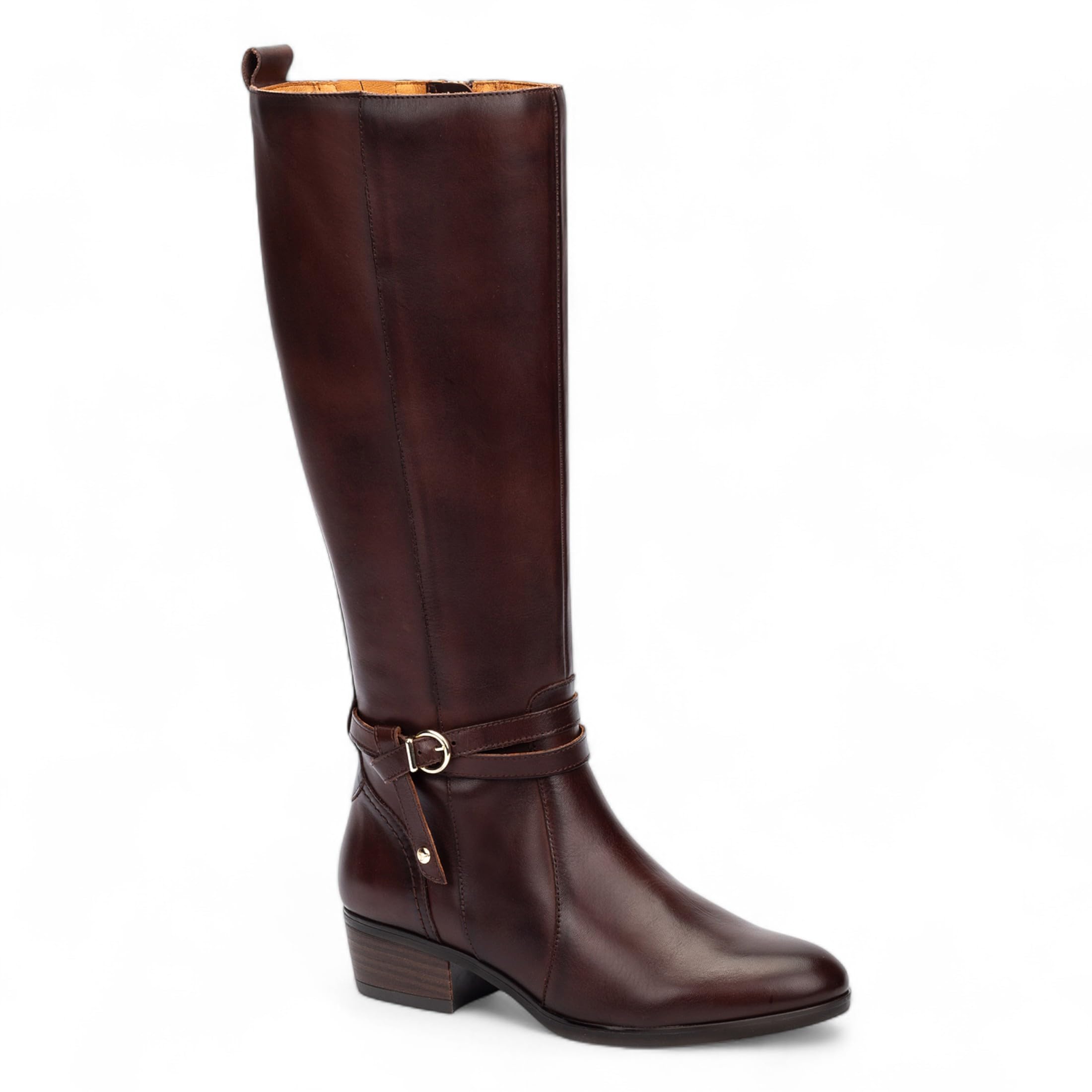 Infinity Damen Klassiker Kniehoch Leder Stiefel - Daroca