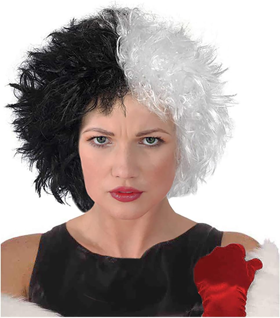 Black and White Wig