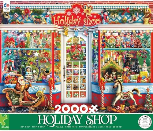 Ceaco - Holiday - Holiday Shop - 2000 Piece Jigsaw Puzzle - Image 4