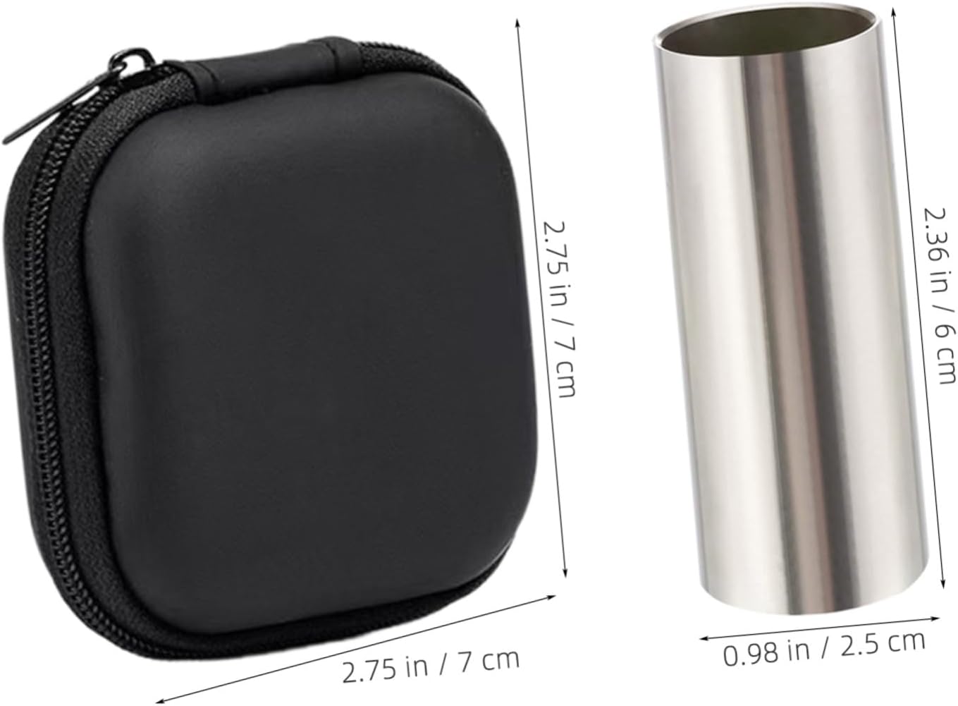 60mm Guitar Slide Kit with Carrying Case for Electric Guitar
