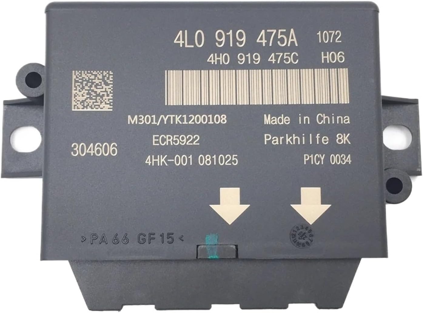 1pcs Reversing Radar Module Electric Eye Controller Radar 4L0919475A 4L0 919 475A for Q7 2013 2014 2015