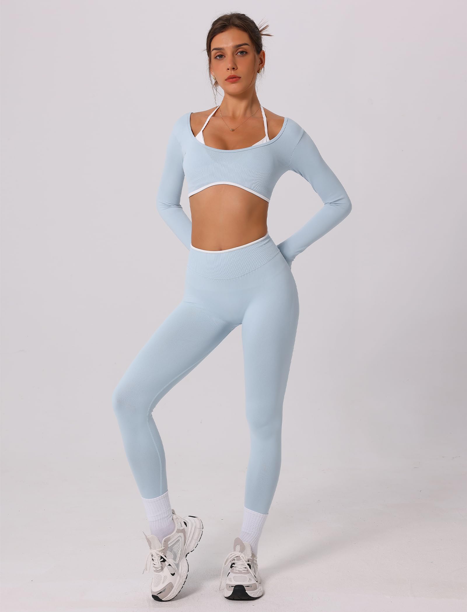 ABOCIW Damen 69407amazon_xiyaus Nahtloser (2er Pack)