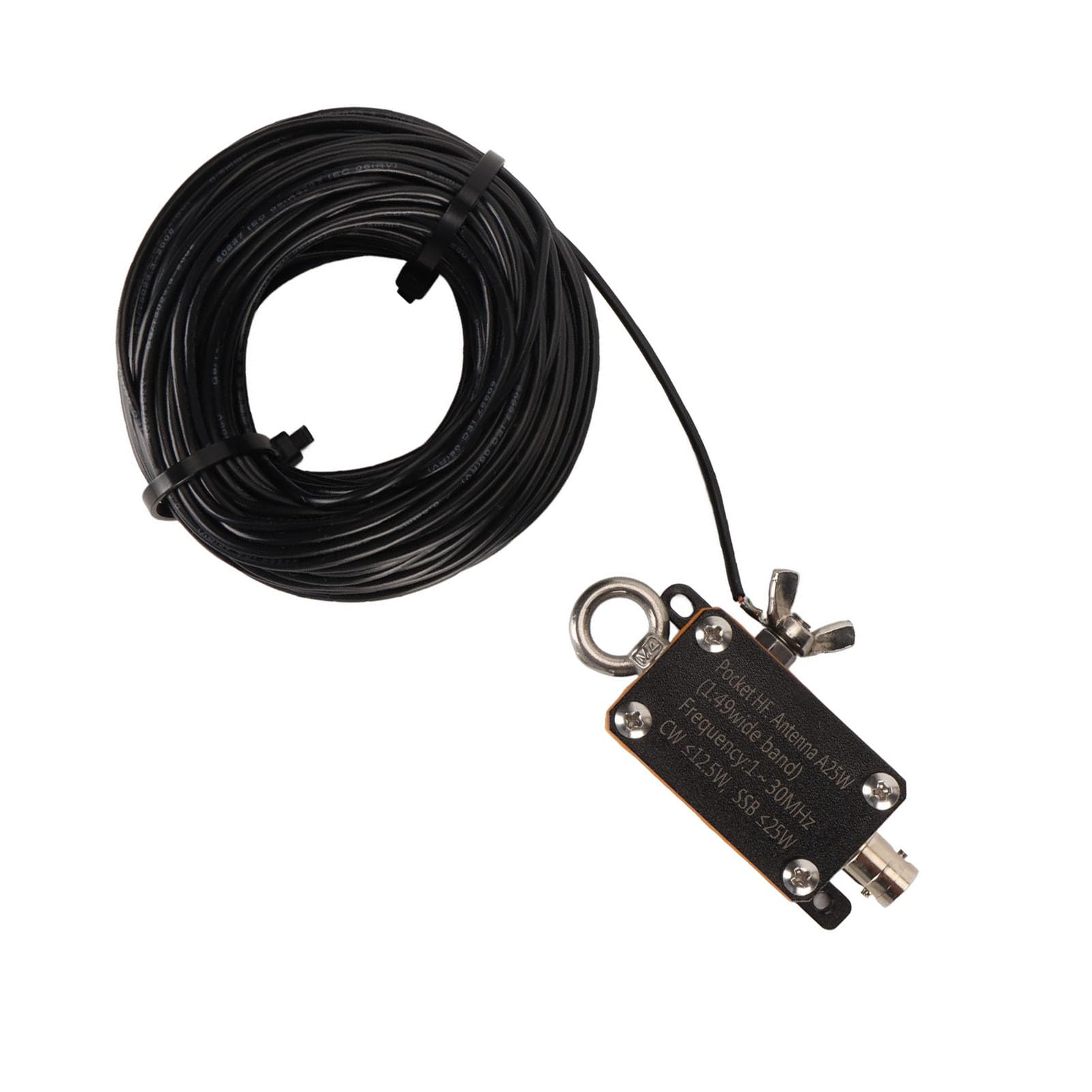 Antena Alimentada por Extremo de Corta Diseño Liviano y Duradero para una Fácil Instalación Antena Portátil de 1-30 MHz