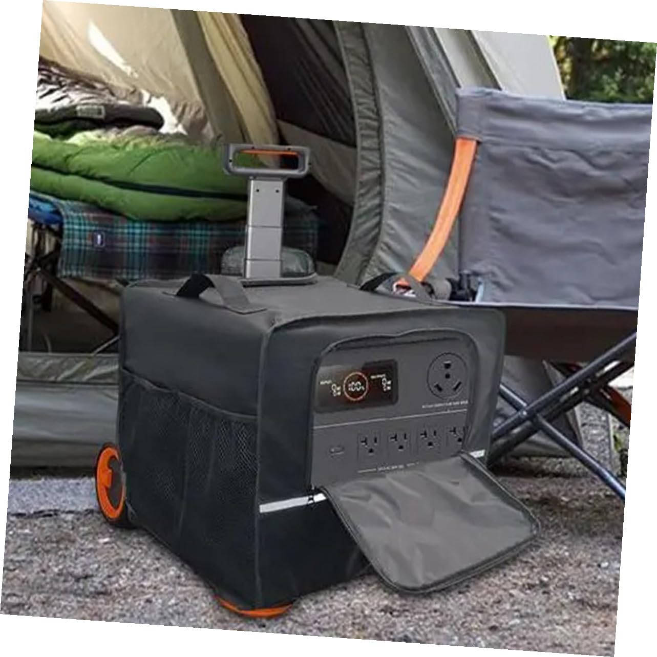 Alasum Cubierta para Generador Resistente Intemperie Protege contra Lluvia y Polvo para Uso Exterior Portátil y Fácil de Instalar