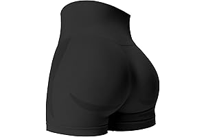 YEOREO High Waisted Seamless Shorts: Contouring Comfort for Fitness & Beyond