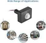 1 Pack Motion Sensor Detector Switch, AC 110-240V IP54 Outdoor Waterproof Infrared Motion Sensor, 120°-140° Detection Range PIR Sensor Switch with 3-5M Sensing Distance for LED Floodlight Security Lamp System