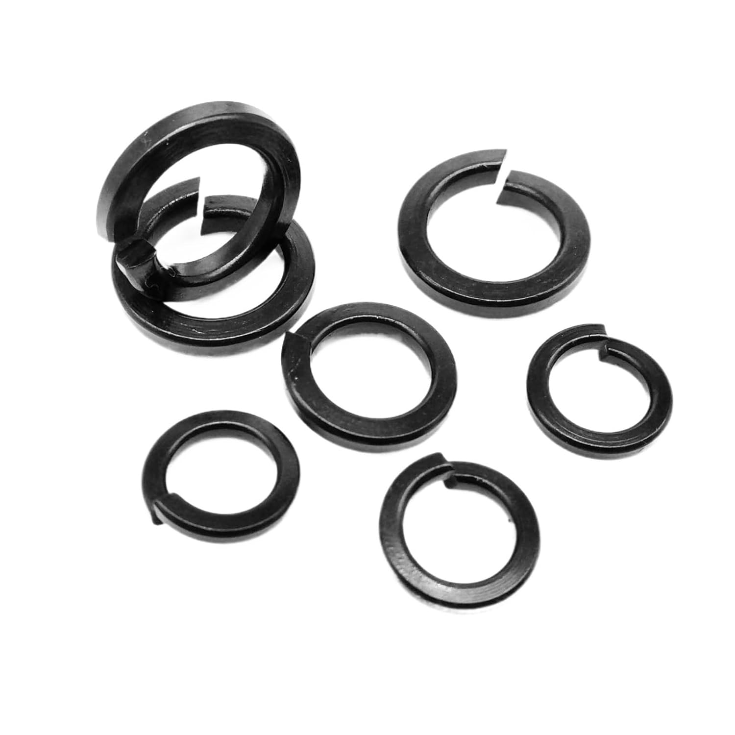 plit Lock Spring Washer, M1.6-M12 DIN127 Plated 304 Stainless Steel Spring Washer Split Lock(50pcs M4)