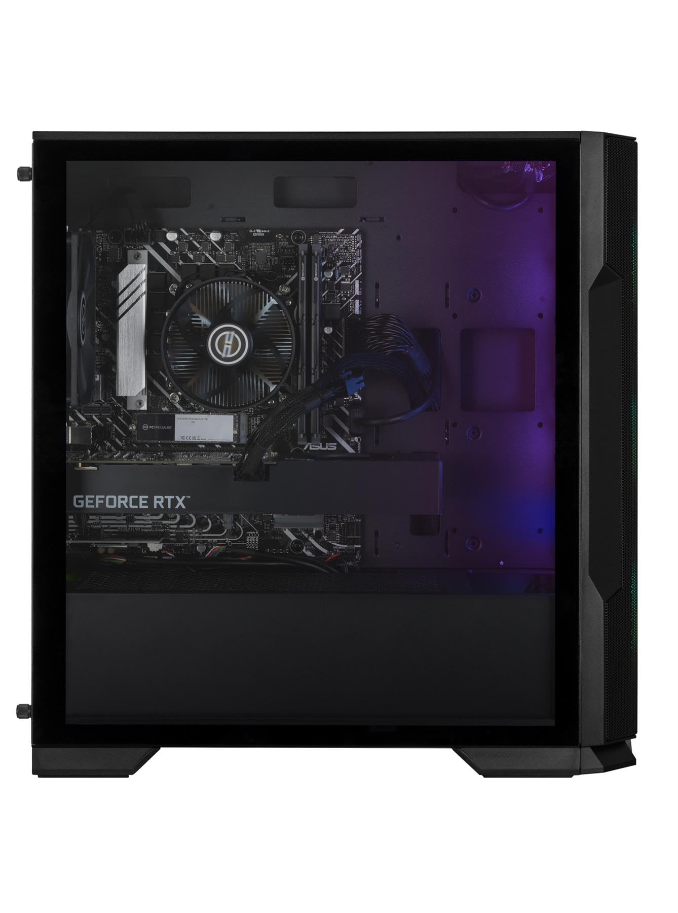 PCSpecialist Prism PC Gaming - Intel Core i5-12400F 2.50 GHz 6-Core, 16 GB RAM, 8 GB GEFORCE RTX 3050, 1TB M.2 SSD