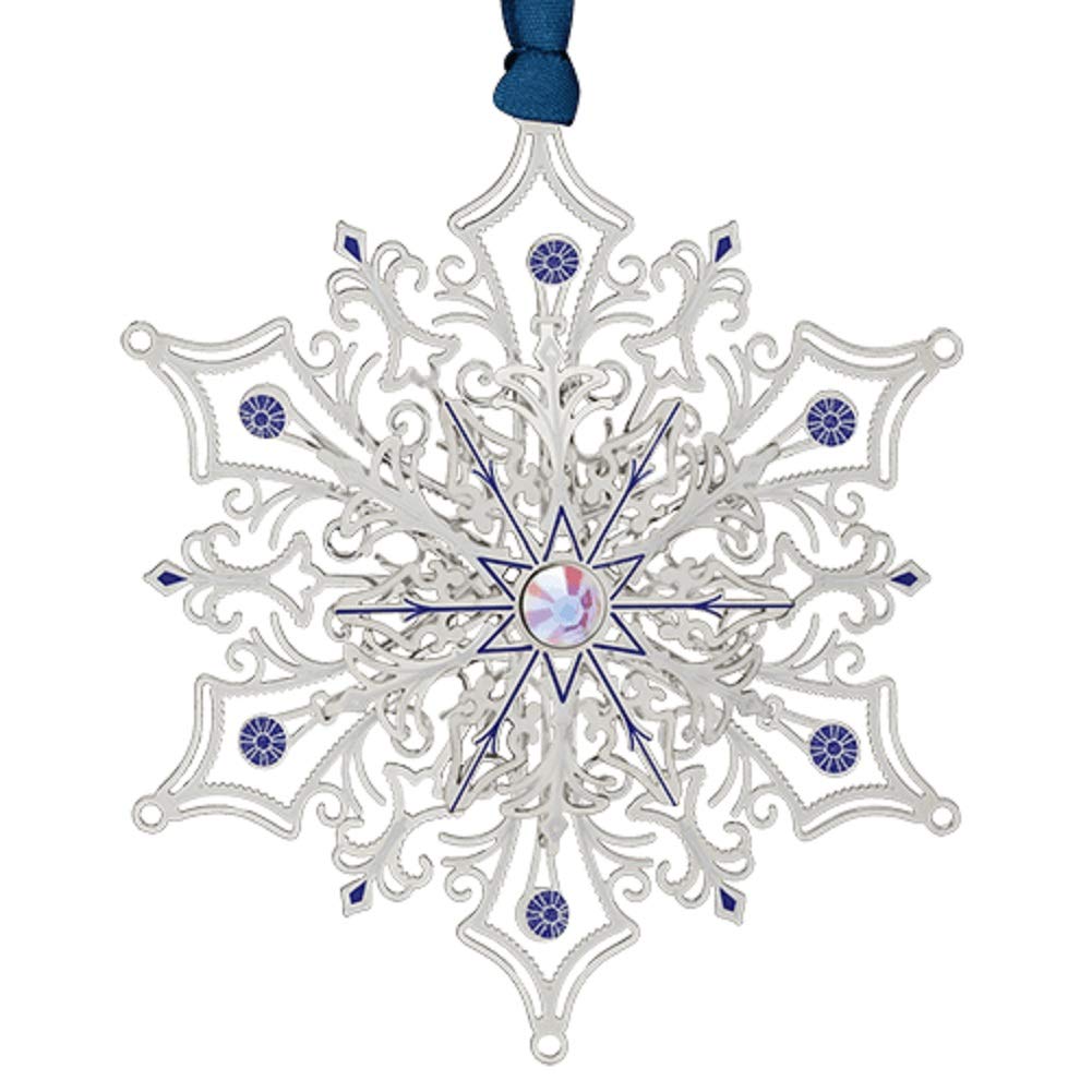 Glittering Snowflake Ornament