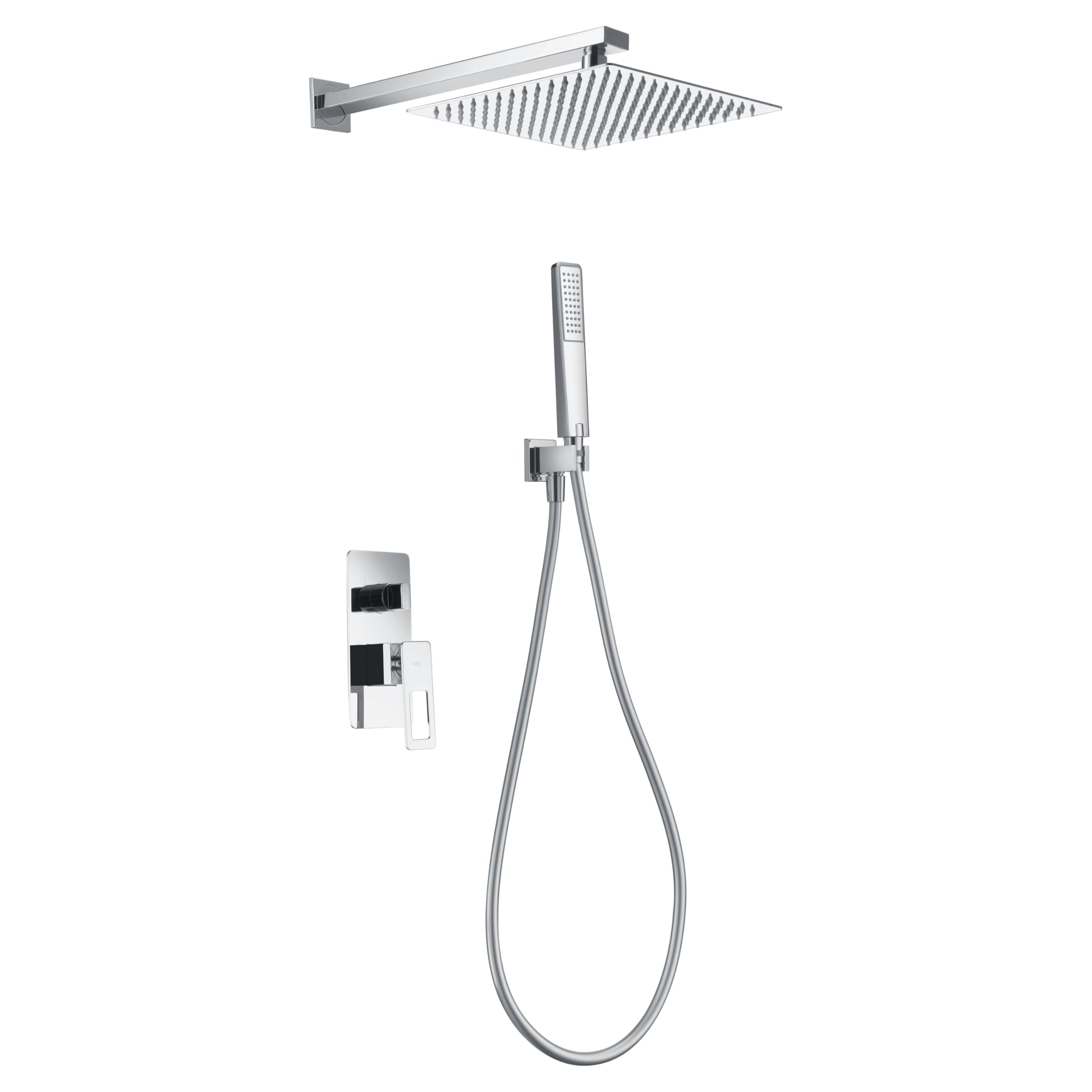 IMEX BDC032-6 SUECIA Conjunto de Ducha Empotrado Monomando Cromo