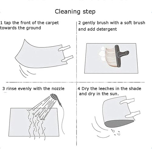 Miniatura 7 de Alfombra antideslizante para pasillos, alfombra larga lavable para sala de estar, para pasillos, tapete largo, antideslizante, tapete para